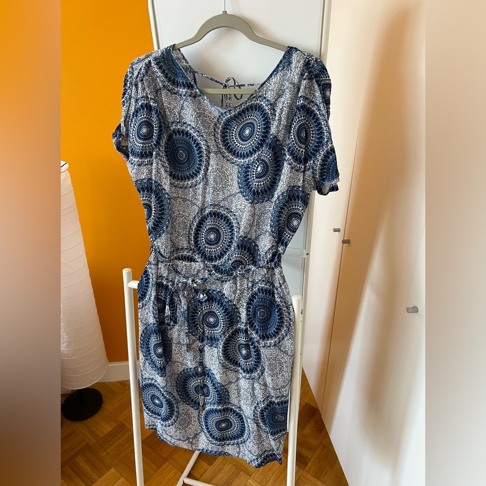 Monnari Scoop-back Patterned Tunic Dress